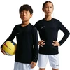 Nike Dri-Fit Park VIII juodi vaikiški marškinėliai ilgomis rankovėmis HV8239 010