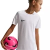 Nike Dri-Fit Park VIII vaikiškas marškinėlis baltas HV8182 100