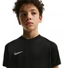 Nike Dri-Fit Park VIII vaikiški marškinėliai Juodi HV8182 010