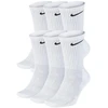 Nike Everyday Cushion Crew 6Pak kojinės SX7666-100