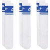 Nike Everyday Elevated ilgos kojinės, 3 poros, baltos ir mėlynos spalvos, IM7949 904