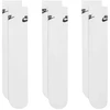 Nike Everyday Elevated kojinės, 3 poros, baltos, IH8522 901