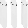 Nike Everyday Elevated kojinės, 3 poros, baltos, IH8522 901