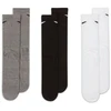 Nike Everyday Lightweight Crew 3 poros kojinių SX7676-964
