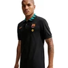 Nike FC Barcelona trečioji polo marškinėlių versija, juodi