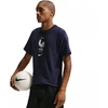 Nike FFF futbolo marškinėliai vyrams, tamsiai mėlyni IH2181 498