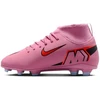Nike Jauniesiems Mercurial Superfly 10 Club FG/MG FQ8318-600 bateliai