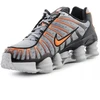 NIKE Nike Shox TL AV3595-011 Šviesiai Dūminė Pilka/Ryški Mandarino