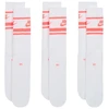 Nike NK Nsw Everyday Essential CR Kojinės 3 poros Baltos DX5089 100