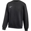 Nike Park 26 Fleece apvalios apykaklės vaikiškas bliuzonas, juodas IB1188 010