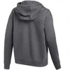 Nike Park 26 Fleece Bliuzonas su gobtuvu ir pilnu užtrauktuku moterims, tamsiai pilkos IB1230 063