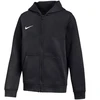 Nike Park 26 Fleece džemperis su gobtuvu ir pilnu užtrauktuku, vaikiškas, juodas IB1232 010