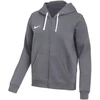 Nike Park 26 Fleece pilnai užsegamas bliuzonas su gobtuvu moterims, pilkas IB1230 071