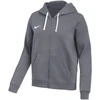 Nike Park 26 Fleece pilnai užsegamas bliuzonas su gobtuvu moterims, pilkas IB1230 071