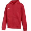 Nike Park 26 Fleece pilnu užtrauktuku su gobtuvu vaikams Raudonas IB1232 657