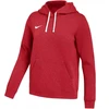 Nike Park 26 Fleecinis džemperis su gobtuvu moterims Raudonas IB1224 657