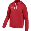 Nike Park 26 Fleecinis džemperis su gobtuvu moterims Raudonas IB1224 657