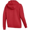 Nike Park 26 Fleecinis džemperis su gobtuvu moterims Raudonas IB1224 657