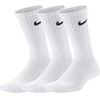 Nike Performance Cushioned Crew 3P Jr SX6842 100 kojinės