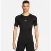 Nike Pro prigludusio silueto trumpomis rankovėmis Dri-FIT treniruočių marškinėliai FB7932-010