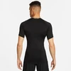 Nike Pro prigludusio silueto trumpomis rankovėmis Dri-FIT treniruočių marškinėliai FB7932-010
