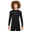 Nike Pro Vaikiški Šiluminiai Marškinėliai FJ6822-010