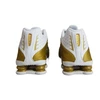 Nike Shox R4 Metalinis auksas Balta (GS) sportbačiai - CW2626-700