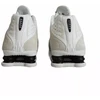Nike Shox R4 Summit Baltas/Light Orewood Brown rusvai gelsvas Moteriški sportiniai bateliai - HQ7739-100