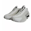 Nike Shox R4 Summit Baltas/Light Orewood Brown rusvai gelsvas Moteriški sportiniai bateliai - HQ7739-100