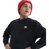 Nike Sportswear Club Fleece Vaikiškas bliuzonas Juodas FD3006 012