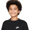 Nike Sportswear Club Fleece vaikiškas džemperis, juodas FD3006 010