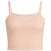 Nike Sportswear Essential Šonkauliuotas trumpas viršutinis drabužis Atmosphere/Baltas - DM6737-610