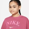 Nike Sportswear Trend Flc Crew Jr DV2563 633 džemperis