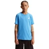Nike Sportswear vaikiški marškinėliai šviesiai mėlyni FZ5177 412