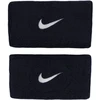 Riešinės sportui plačios Nike Swoosh Doublewide tamsiai mėlynos 2vnt. NN05416