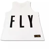 Nike Swoosh Fly Džersis Moterims Baltas/Juodas - DC7907-100