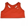 Nike Swoosh Pro-padded Liemenėlė Moterims Cinnabar/Baltas - BV3630-624
