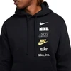 Nike Vyriškas Club BB PO Hoodie Mlogo džemperis su gobtuvu DX0783-010