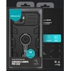 Nillkin CamShield Armor Pro dėklas iPhone 14 Plus su apsauga kamerai, žiedu stovui, mėlynas