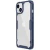 Nillkin Nature Pro dėklas iPhone 14 Plus šarvuotas dėklo dangtelis mėlynas