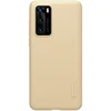 Nillkin Super Frosted Shield dėklas telefonui Huawei P40 auksinės spalvos