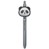 Nimmy rinkinys 2in1 užrašų knygelė + rašiklis juodos spalvos Big Eyed Pet 2.0 Panda