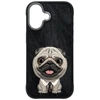 Nimmy Big Eyed Pet 2.0 Šuns dėklas iPhone 17 - Juodas