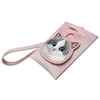 Dėklas Nimmy card wallet rožinės spalvos Big Eyed Pet 2.0 Cat