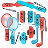 Nintendo Switch Sports 10 viename Šeimos Aksesuarų Rinkinys – Raudonas ir Mėlynas