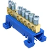 Nulinis gnybtas N7 Cu 7x16 mm2 Morek MAD0007N15 (mėlynas)