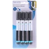 Topwrite – Nuolatinis markeris, 4 vnt. (Juodas)