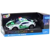 Lean Toys Nuotoliniu būdu valdomas policijos automobilis su LED apšvietimu 1:22