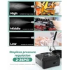 Oasser dvigubo veikimo aerografo rinkinys su kompresoriumi 2–36 PSI AK2-2