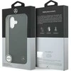 Original dėklas MERCEDES Leather Large Laurel Leave MagSafe skirtas Apple iPhone 17 juodos spalvos